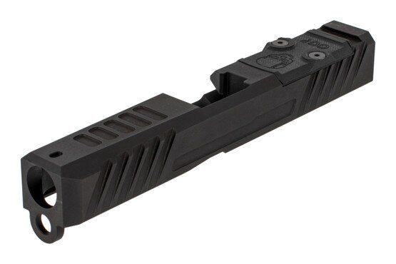 Grey Ghost Precision V3 slide for the Gen 3 Glock 19 features a bulled nose for smooth holstering.